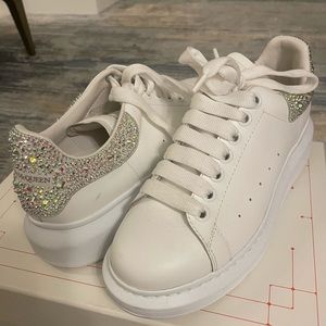 Alexander McQueen Crystal Embellished Sneaker